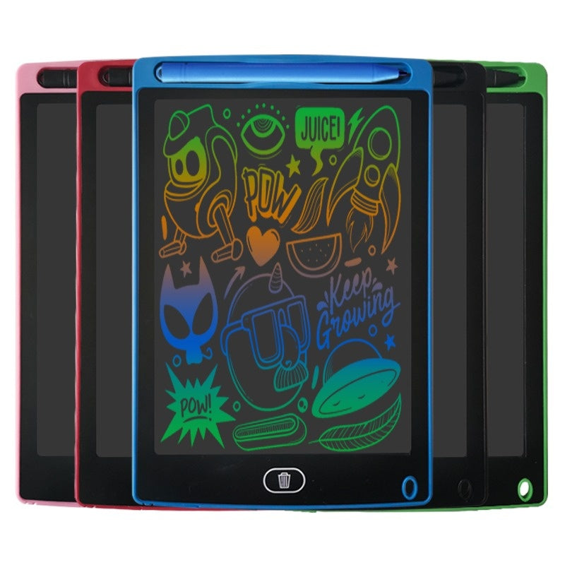 Color LCD doodle board for kids featuring a reusable, erasable drawing surface, ideal for creative play and learning.
