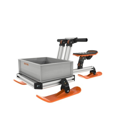 KidRock Snow Upgrade Pack for Nova Mart Snow Upgrade Kart in S, M, L size kits, featuring snow tires and accessories for winter racing.