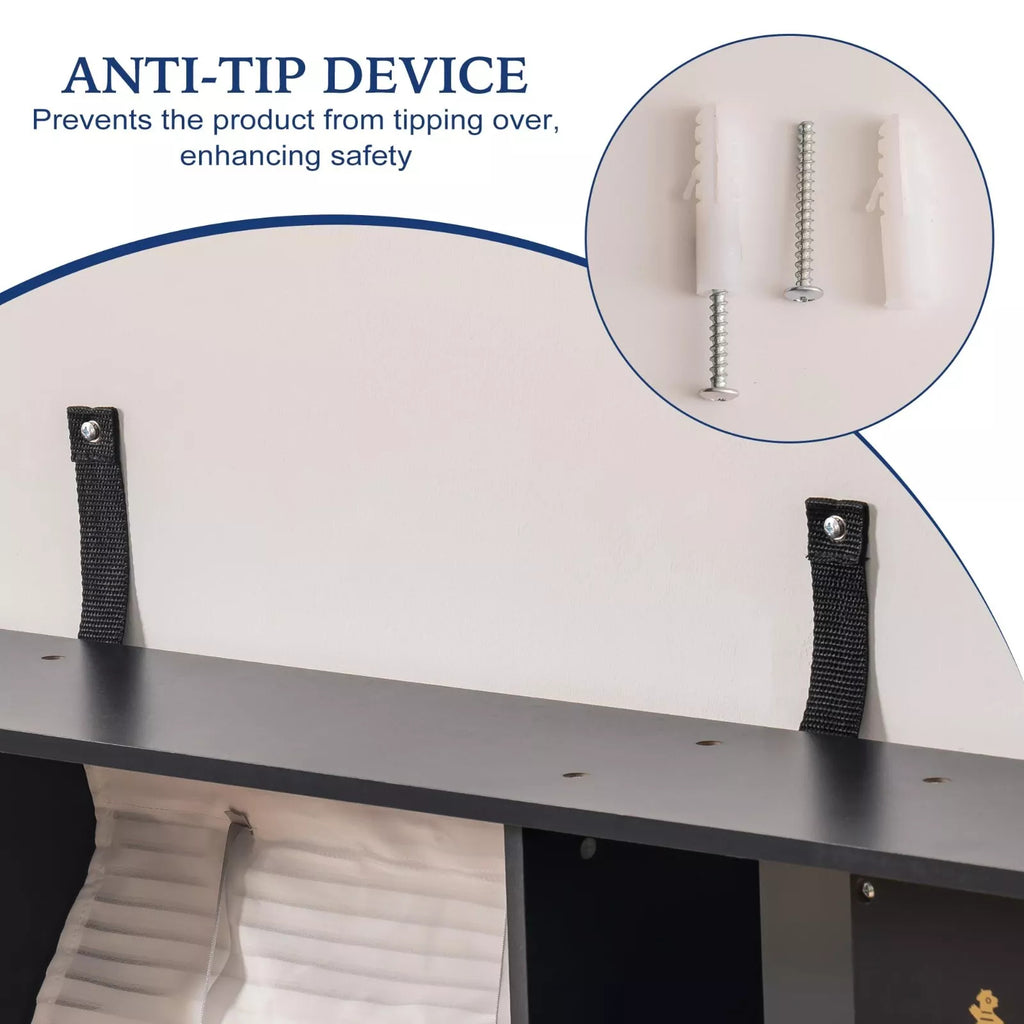 Wooden kitchen cooking toy set by Nova Market featuring pretend play utensils, pots, and food items for kids’ imaginative play.