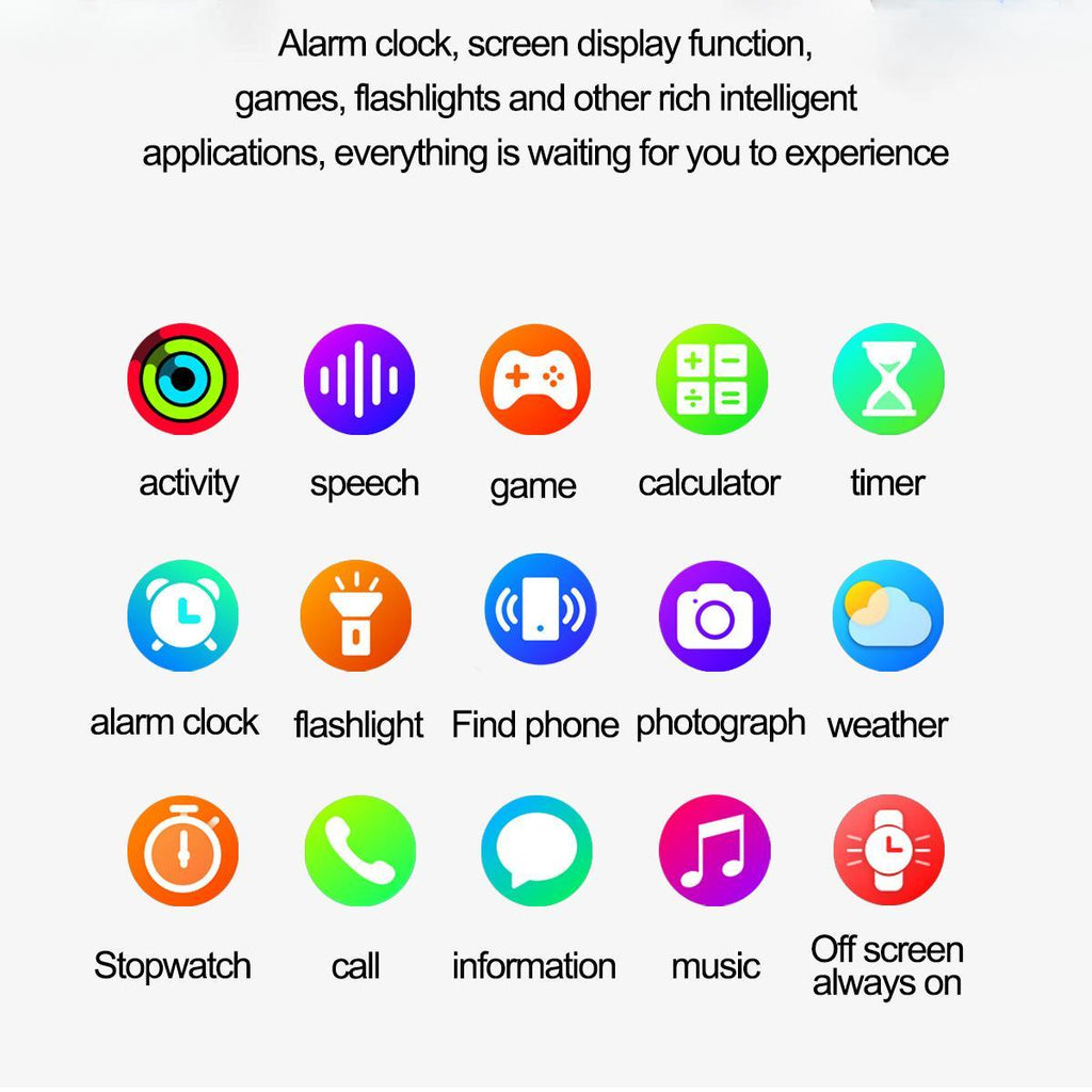 Nova Mart smart watch with 2.0 display, waterproof design, fitness tracker, heart rate monitor, and Bluetooth call feature.