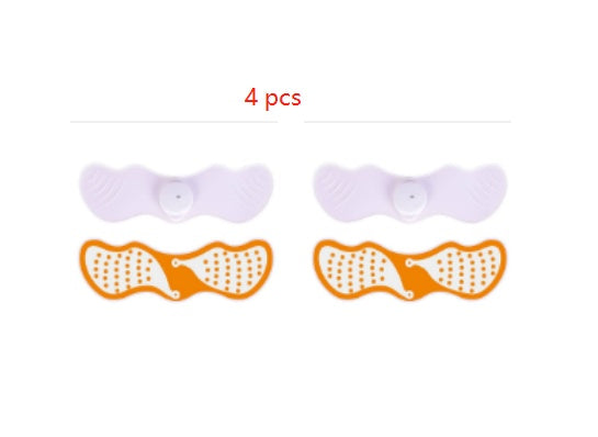 Two pairs of orange goggles with white lenses on a white background, labeled '4 pcs'.