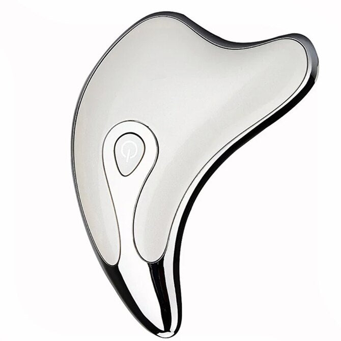 Gua Sha tool on a white background