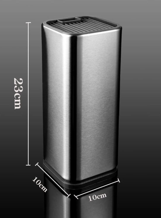 Nova Mart multifunctional kitchen knife holder and cutlery storage rack with organized slots for kitchen tools and utensils.