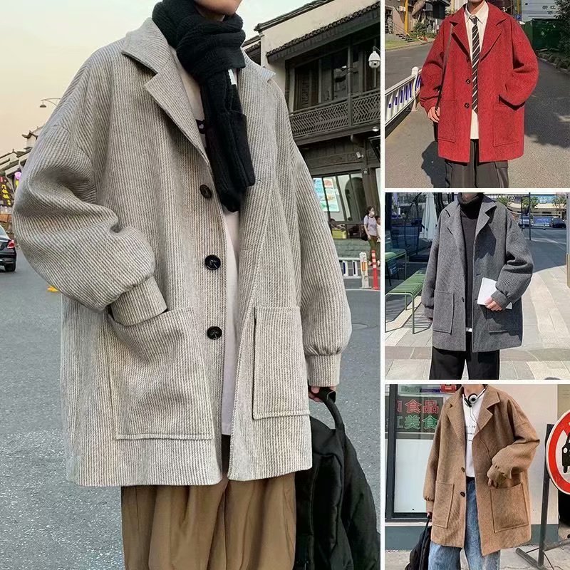 Collage of people wearing different coats in various settings